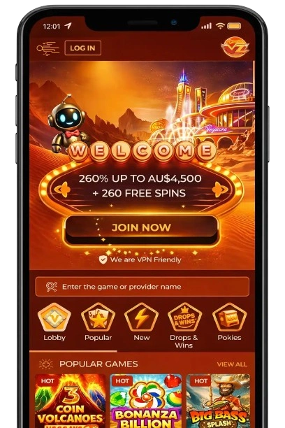 Vegazone casino app